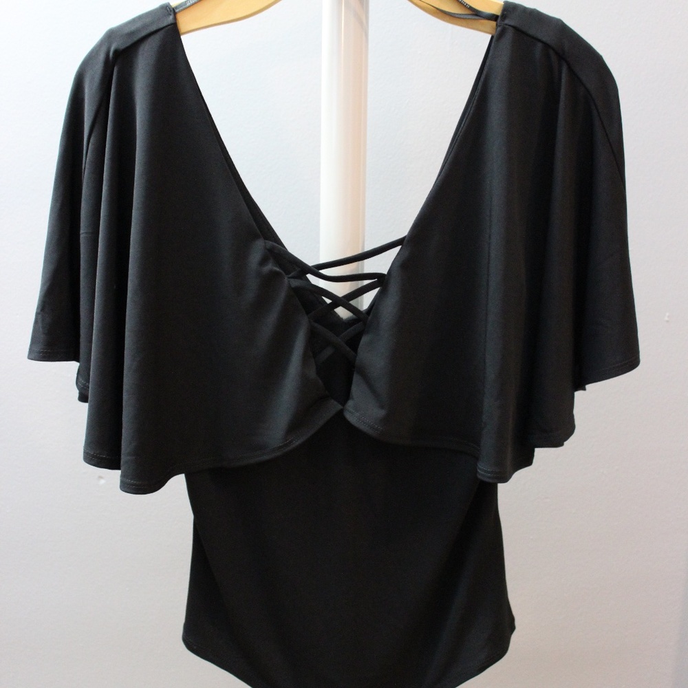 Forever 21 Black bodysuit